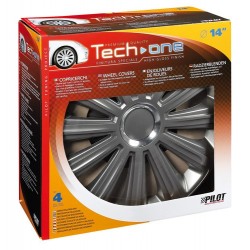 Trend Grafite Kit 4 Copricerchi Coppe ruota diametro 14