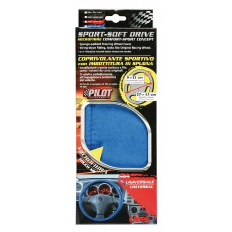 Sport soft drive coprivolante U diametro 33/43 cm blu