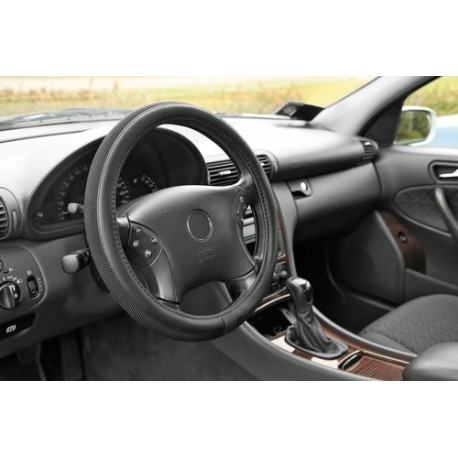 Duo Grip coprivolante presa confort in TPE S diametro 35/37 cm nero