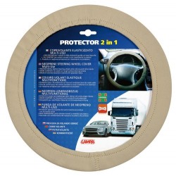 Protector 2 in 1 coprivolante elasticizzato beige