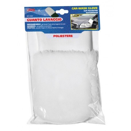 Guanto lavaggio in poliestere
