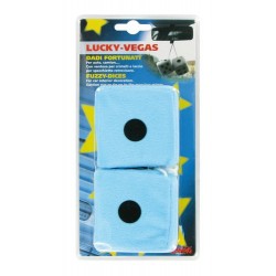 Lucky Vegas dadi fortunati Azzurro