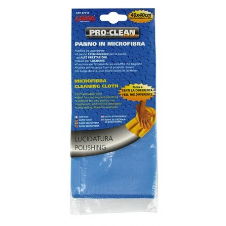 Pro Clean 40x40 cm Panno lucidatura Tessuto ritorto