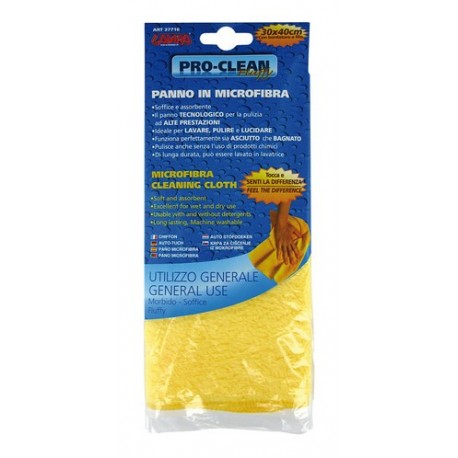 Pro Clean 30x40 cm Panno delicato Tessuto in morbido pile