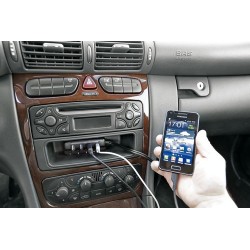 Hub 3 presa Usb 4 porte 6000 mA 12/24V