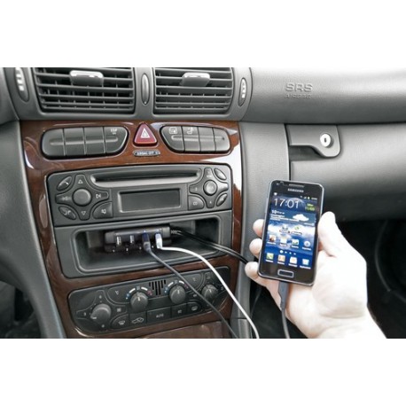 Hub 3 presa Usb 4 porte 6000 mA 12/24V