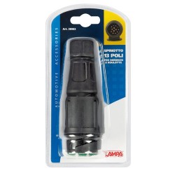 Spinotto 13 poli con bloccaggio a vite per rimorchi