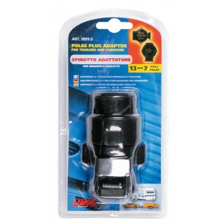 Adattatore 13-7 poli M/F per rimorchi