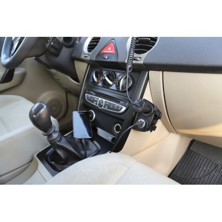 Ext alloggiamento doppio per accendisigari e porte usb linea ext