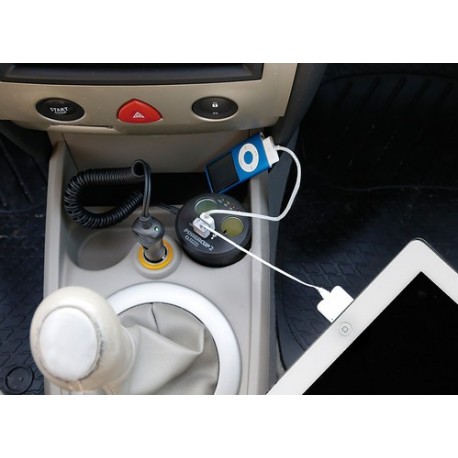 Power cup 2 multipresa con Usb e tester batteria 12V