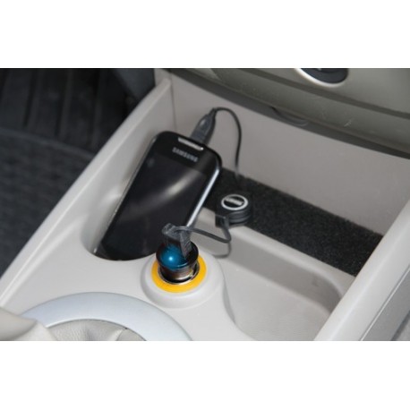 Plug in presa USB 12/24V 1000 mA spia a led