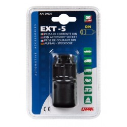 Presa corrente DIN montaggio in superficie 12/24V