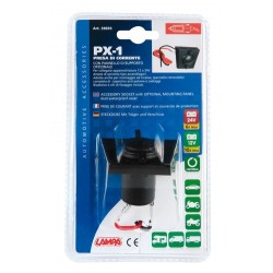PX 1 kit presa corrente con pannello di supporto opzionale 12/24V