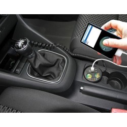 Power Cup 3 in 1 presa corrente multipla e tester batteria auto 12V+USB