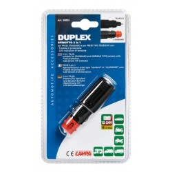 Spinotto universale per presa accendisigari 12/24V