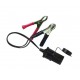 Presa corrente con clips batteria 12/24V