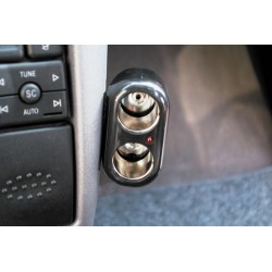 Presa corrente doppia con prolunga 12/24V