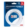 Cavo coassiale antenna TV 3 m