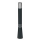 Alu Tech Micro1 Stelo antenna in lega di alluminio 5 mm nero