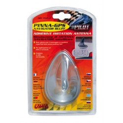 Pinna Gps bluff Simulazione di antenna navigatore argento