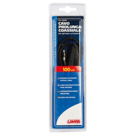 Cavo coassiale prolunga antenna cm 100