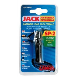 SP 2 Spinotto adattatore femmina per cavo antenna AM FM