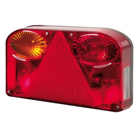 Deluxe fanale posteriore 8 funzioni 12V sinistro