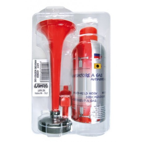 Avvisatore acustico a gas