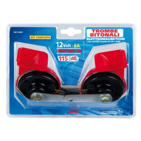 Avvisatore acustico bitonale 12V