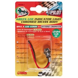 Spia a Led 12/24V verde