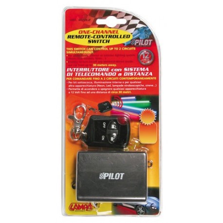 Interruttore con telecomando 12V