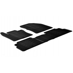 Set tappeti su misura in gomma
