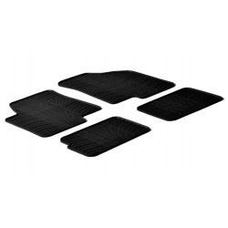 Set tappeti su misura in gomma