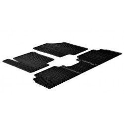 Set tappeti su misura in gomma