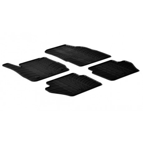 Set tappeti su misura in gomma