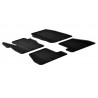 Set tappeti su misura in gomma