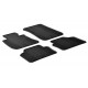 Set tappeti su misura in gomma