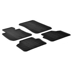 Set tappeti su misura in gomma