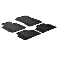 Set tappeti su misura in gomma