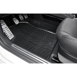 Set tappeti su misura in gomma