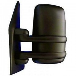 Retrovisore elettrico termico nero sx