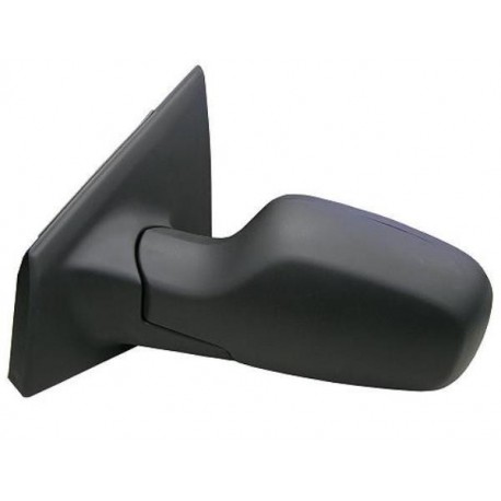 Retrovisore elettrico termico ribaltabile nero asferico sx