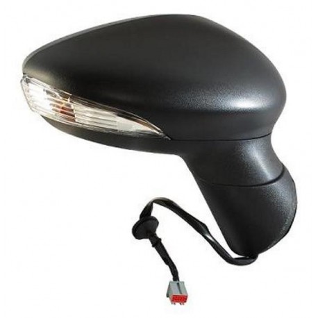 Retrovisore elettrico termico con freccia verniciabile 6 pin asferico dx