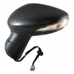 Retrovisore elettrico termico con freccia verniciabile 6 pin asferico sx