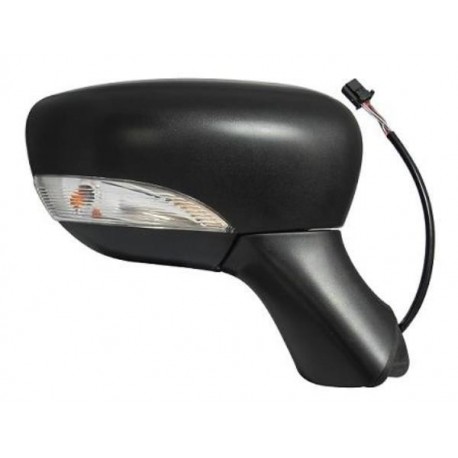 Retrovisore elettrico termico con sonda con freccia nero 9 pin dx