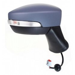 Retrovisore elettrico con freccia verniciabile 5 pin asferico dx