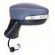 Retrovisore elettrico con freccia verniciabile 5 pin asferico sx