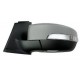 Retrovisore elettrico termico ribaltabile con freccia e luce di cortesia verniciabile 8 pin asferico dx
