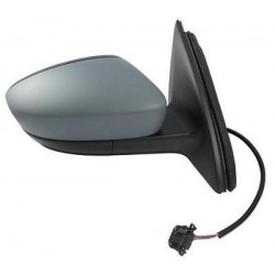 Retrovisore elettrico termico 5 pin verniciabile dx