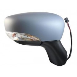 Retrovisore elettrico termico con sonda con freccia verniciabile 9 pin lato passeggero dx